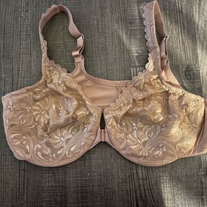 Lace underwire 46B and 4XL wireless bra
